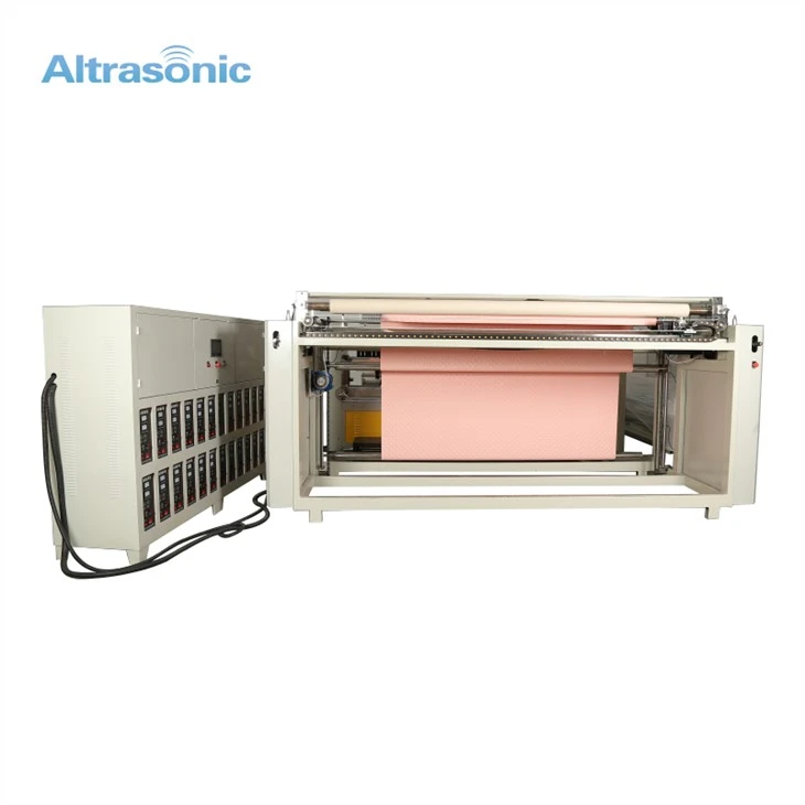 Automatische ultrasone quiltmachine Niet-geweven stoffen Lakennaaimachine